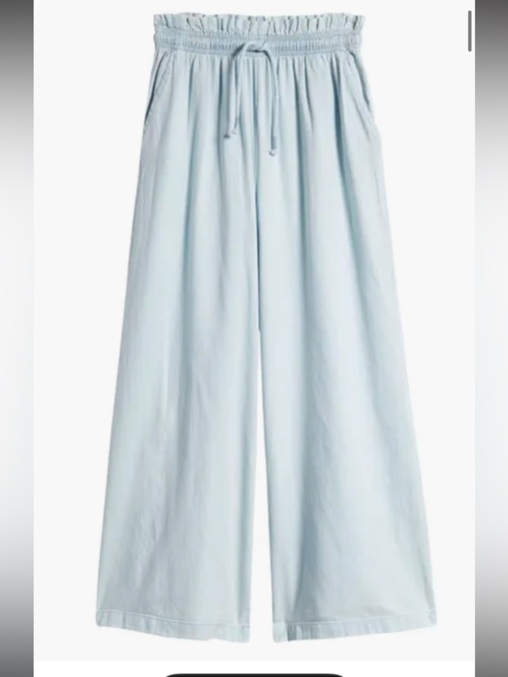 Treasure & Bond Kids' Wide Leg Paperbag Waist Pants